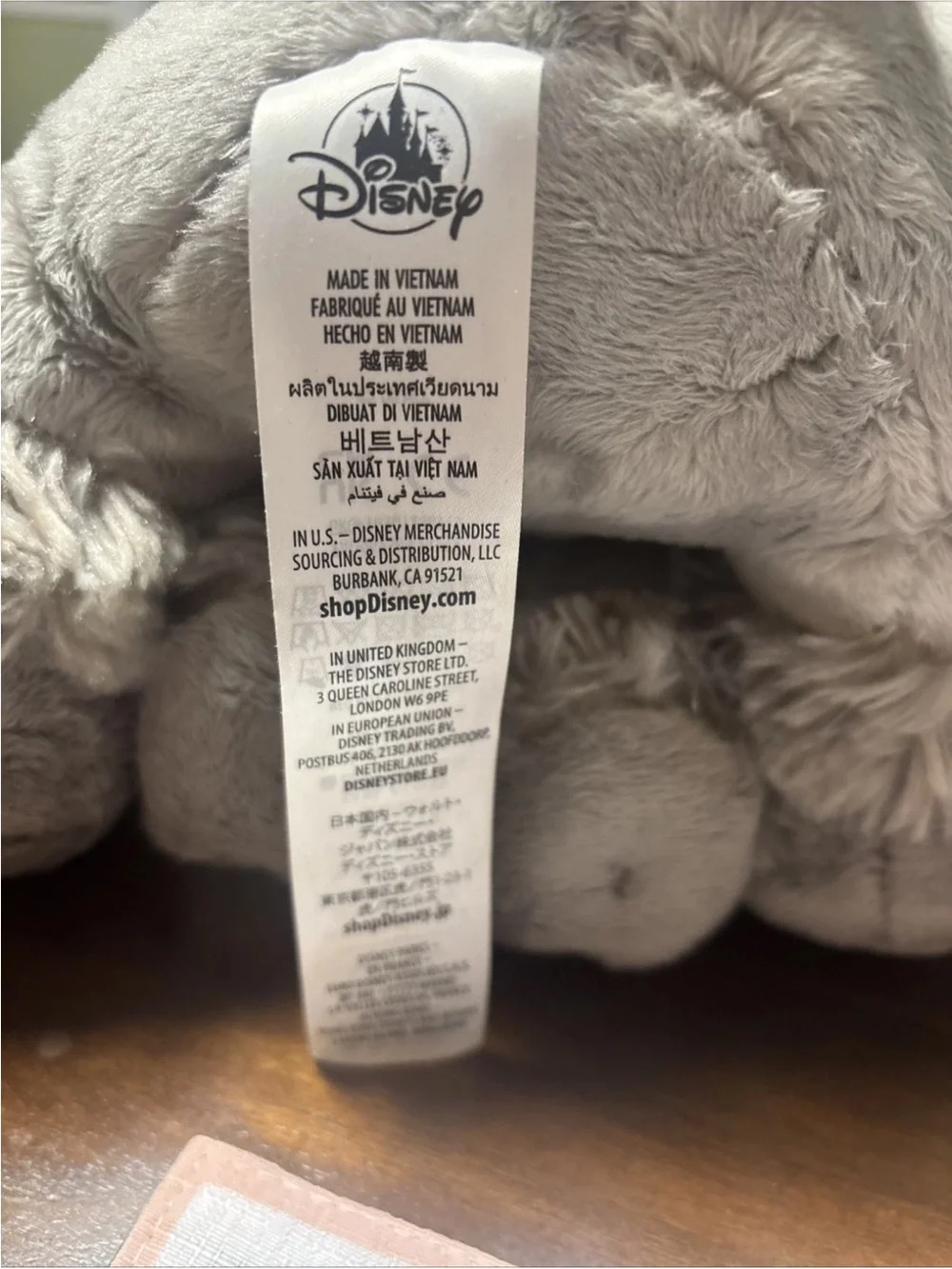 Disney Parks Frozen Baby Sven Reindeer Big Feet Foot 12